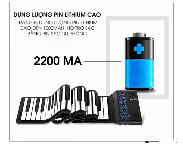 Online Mall - Đàn Piano Phím Cuộn Cao Cấp