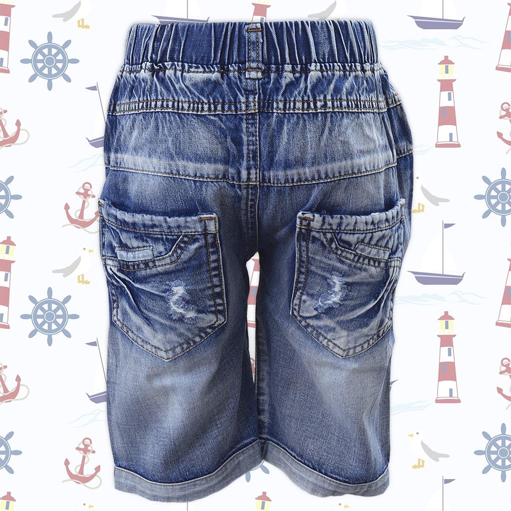 Quần short jean cho bé trai size đại