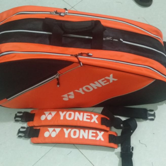Bao vợt cầu lông tennis 3 ngăn chính có ngăn đựng giày riêng mẫu mới về