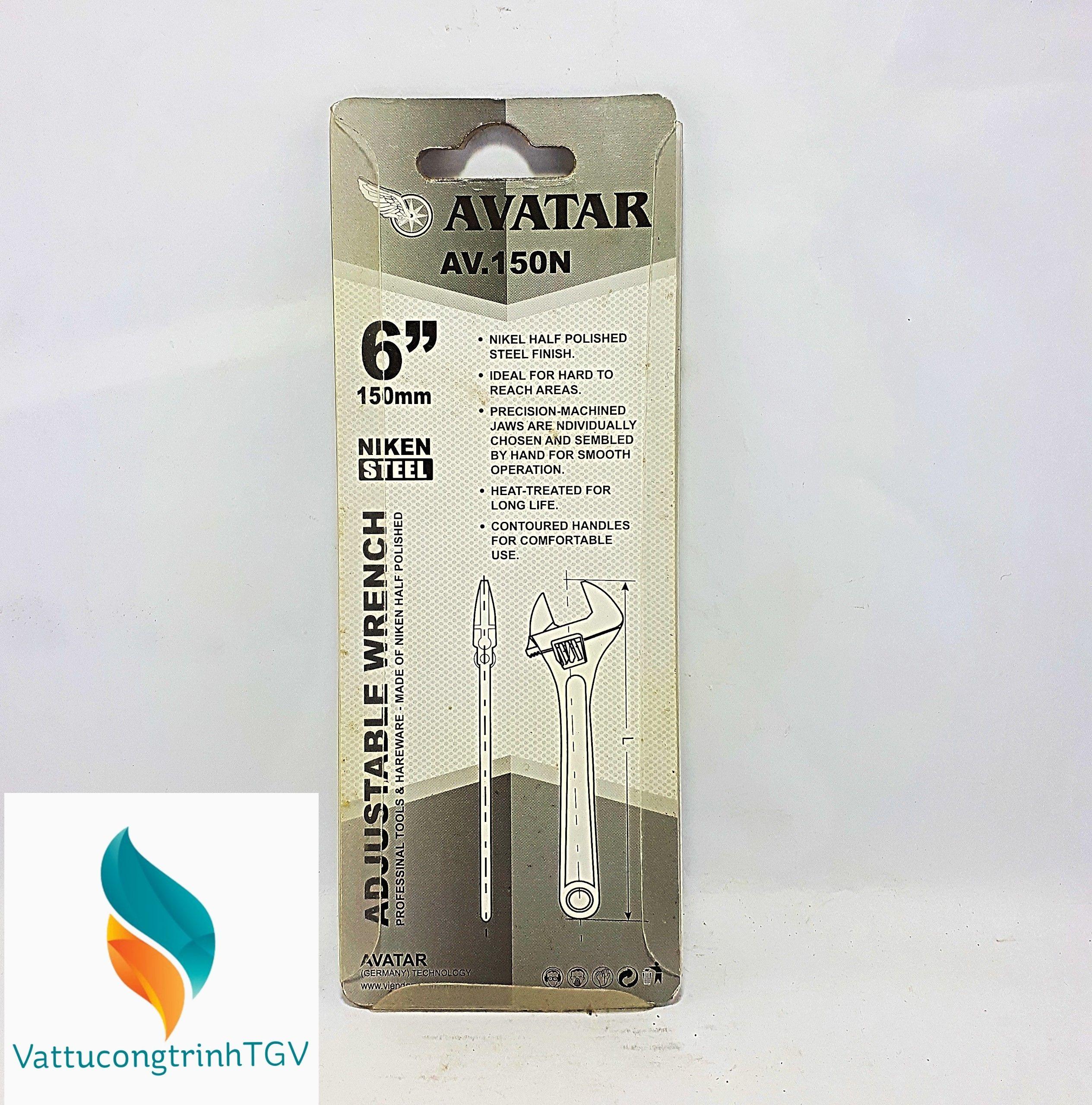 Mỏ lết AVATAR cỡ 6' -150mm
