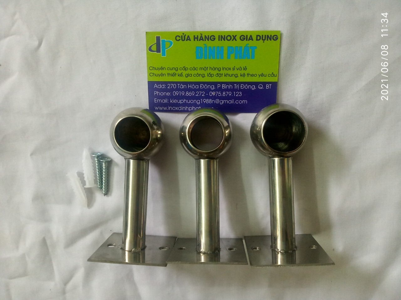 [HCM]BỘ 3 PASS DÀI 9CM PHI 25 TREO RÈM