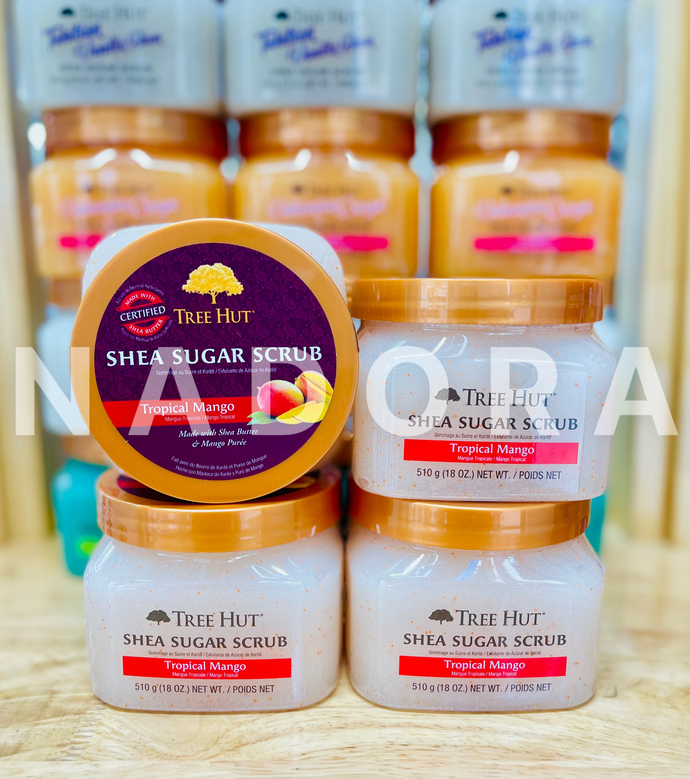 [HCM][Đủ Mùi] Tẩy Da Chết Toàn Thân Tree Hut Shea Sugar Scrub (510g)