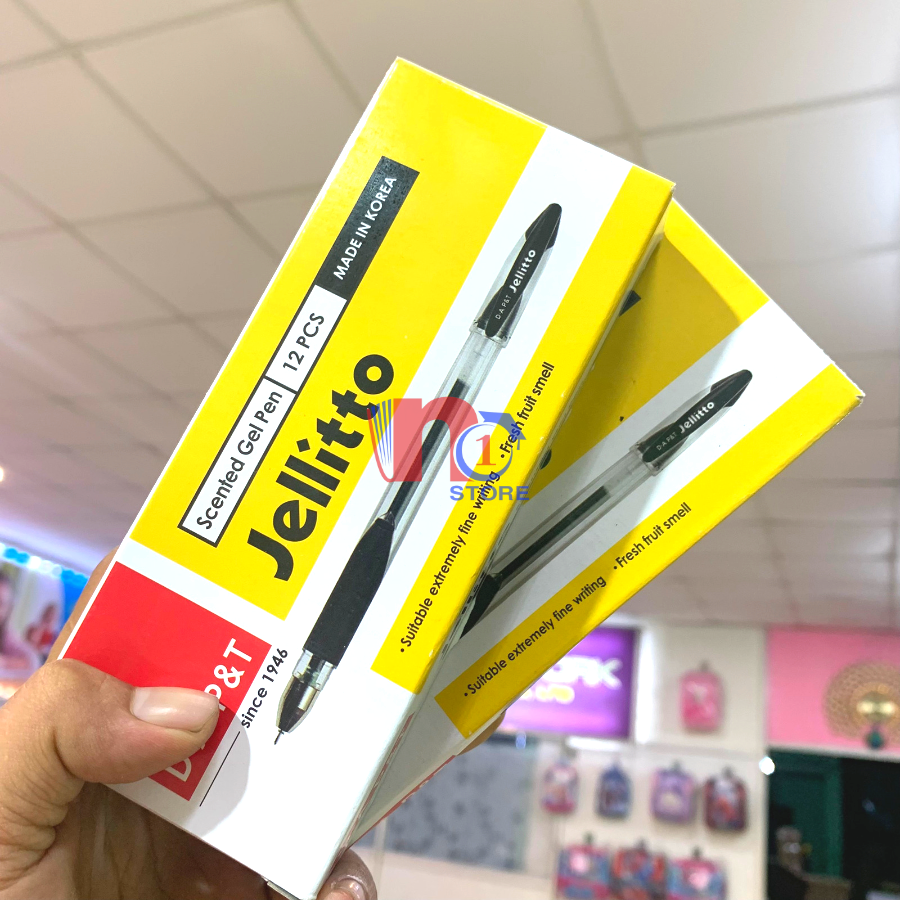 [ Chính Hãng ] Bút nước D.A P&T Jellitto 0.4mm Hàn Quốc