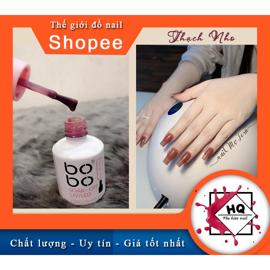Sơn gel thạch nho tone màu Hottrend mới