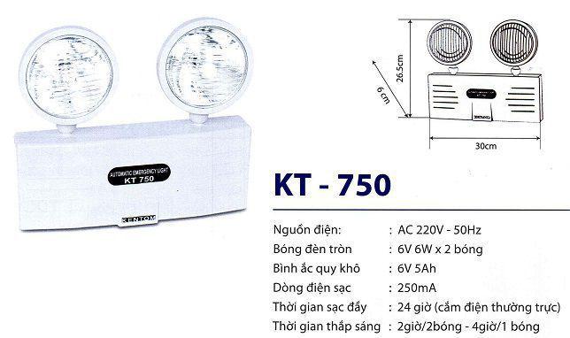 [HCM]Đèn Sạc Chiếu Sáng Khẩn Cấp Kentom KT 750