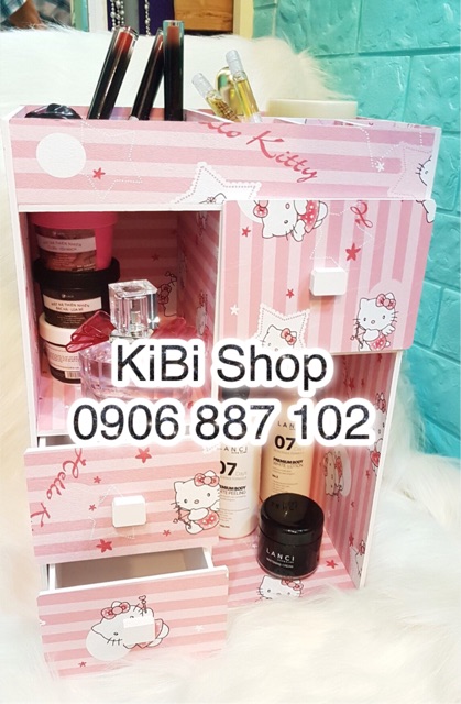 Kệ Đựng Mỹ Phẩm Kitty