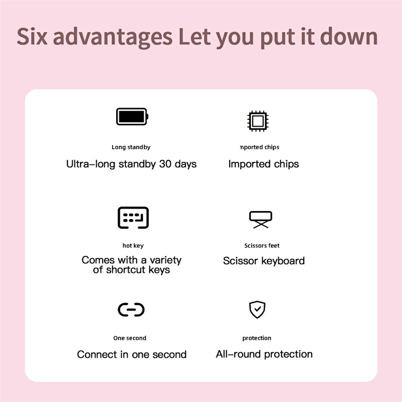 【HCM】 Bàn phím không dây Bluetooth Rovtop Universal MINI - Dành cho Windows / MAC / Android / IOS / Điện thoại / iPad / Máy tính bảng Bàn phím chuột Bluetooth iPad Color Mute Bàn phím di động nhỏ