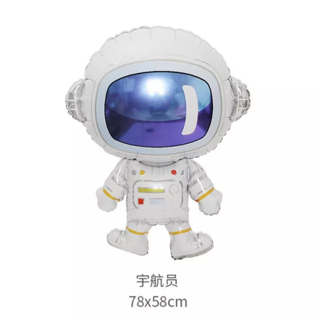 Bóng Bay Chủ Đề Phi Hành Gia Đủ size - Booshopdecor