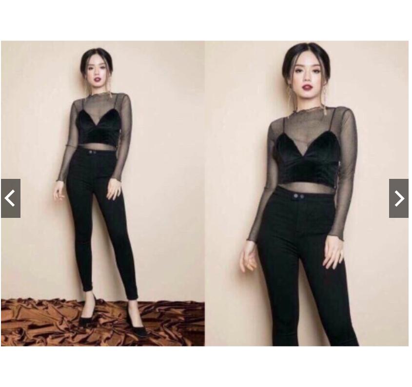 Áo bra satin phi bóng bản to