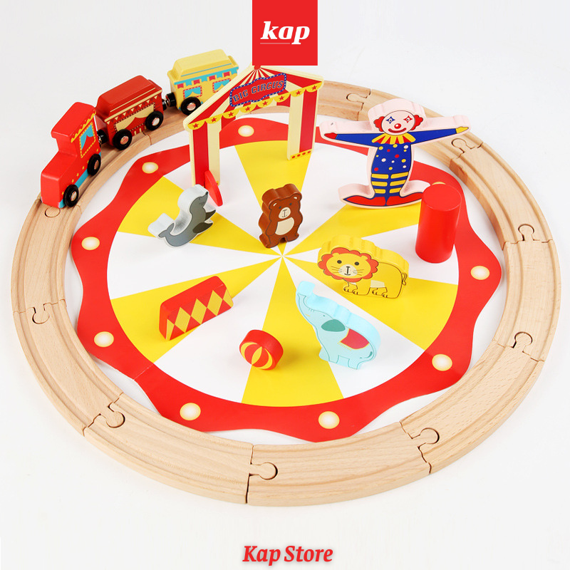 Bộ đường ray xe lửa rạp xiếc - Circus Train Set