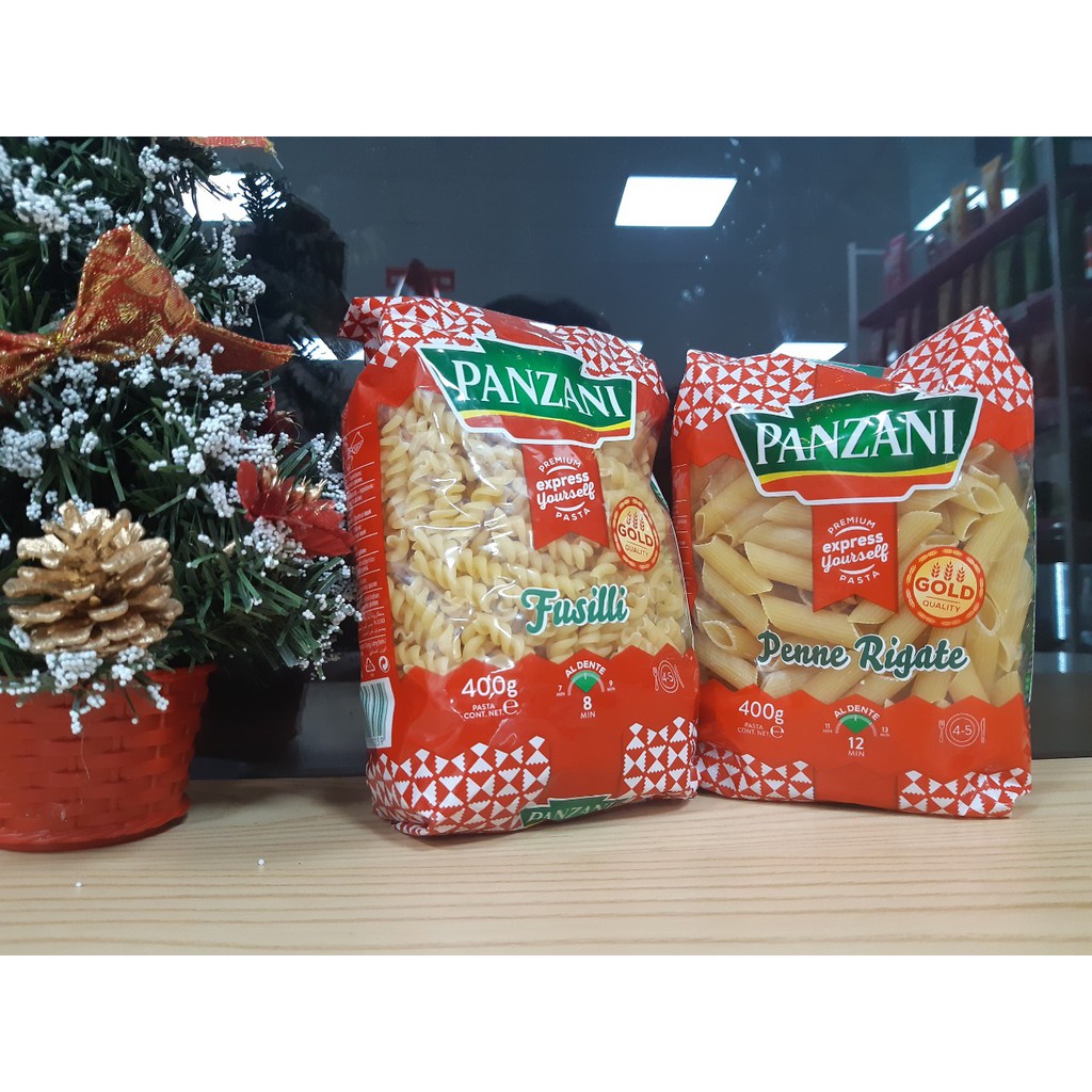 Nui Panzani Nui xoắn - Nui ống (400g)(Nui Ống)