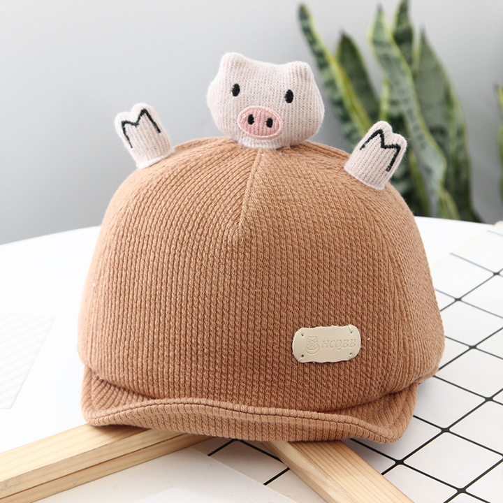 Mũ cho bé trai, mũ cho bé gái hình động vật đáng yêu, ngộ nghĩnh (mũ lưỡi trai cho bé trai, bé gái)