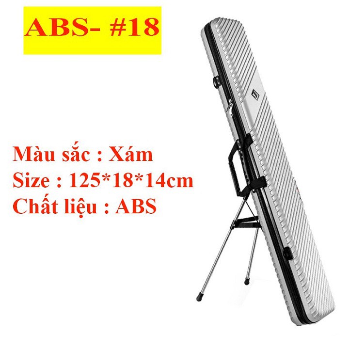 Bao đựng cần câu cá nhựa hợp kim , abs chống thấm nước bao đựng cần câu đài cao cấp tdc8 đồ câu fishing_hd