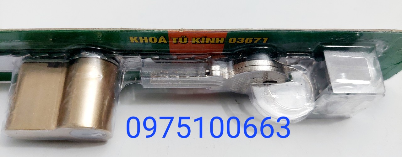 [Chính hãng] Khóa tủ kính Việt Tiệp - 03671