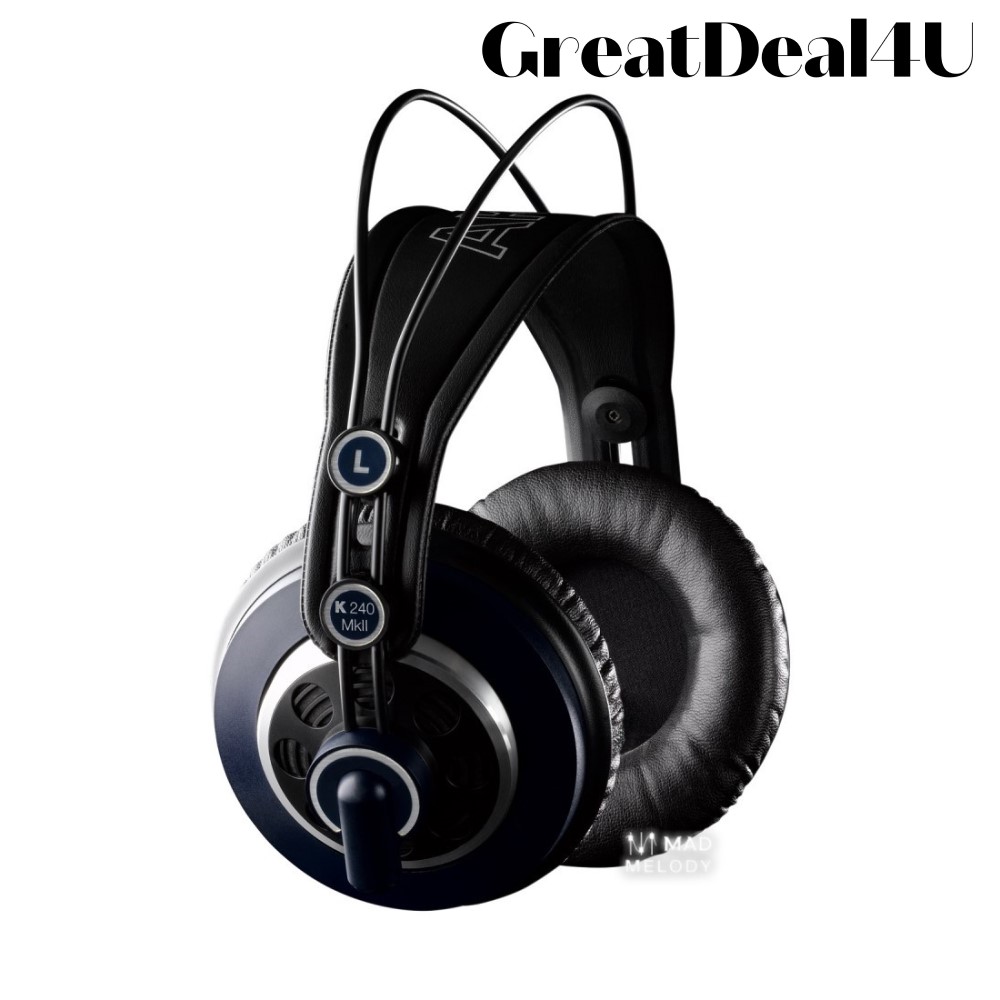 AKG K240 MKII Professional Studio Headphones (tai nghe chụp tai kiểm âm phòng thu chuyên nghiệp, NEW)