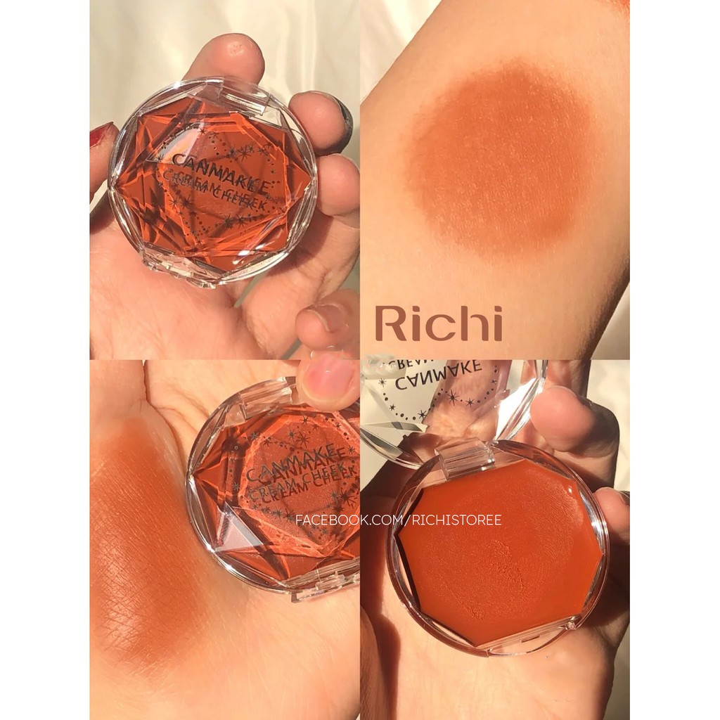 Má hồng Canmake Cream Cheek 16 17 19