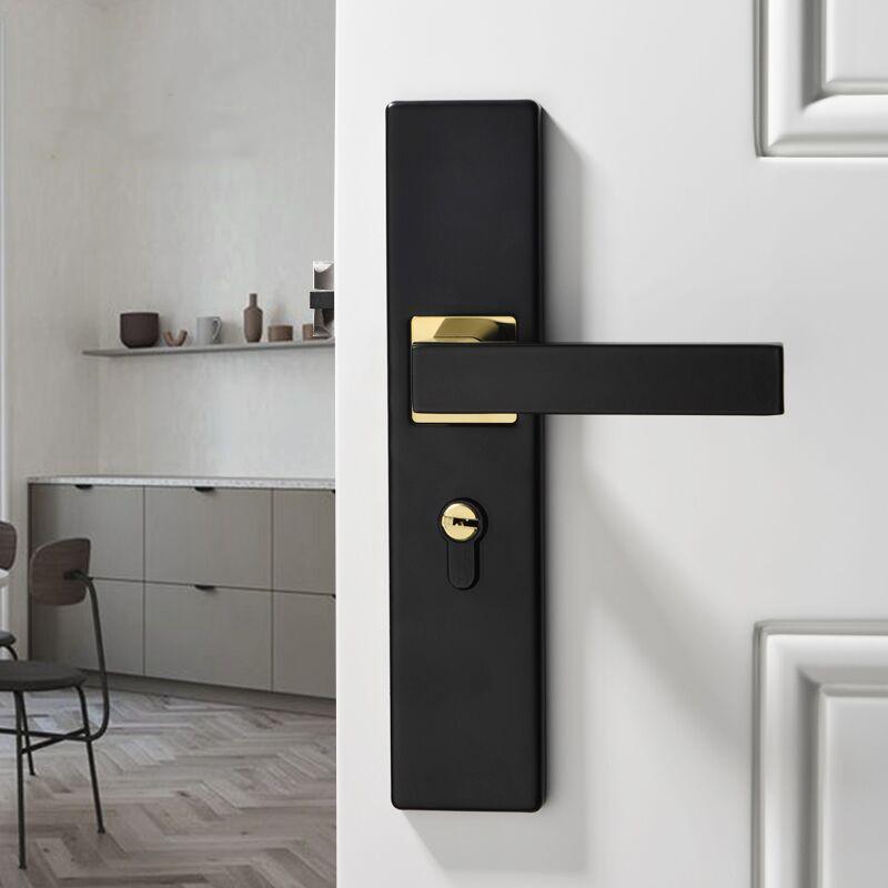 Khóa cửa tay gạt sang trọng cao cấp - Bảo hành 12 tháng - Lắp đặt dễ dàng - Mẫu mã sang trọng - Ổ khóa chống trộm - Không ồn - Chống mài mòn