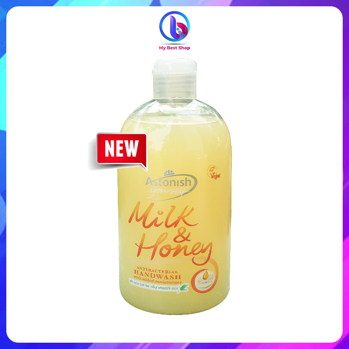 HCMNước rửa tay Sữa tươi và Mật ong Astonish C4550 500ml Thương hiệu Anh