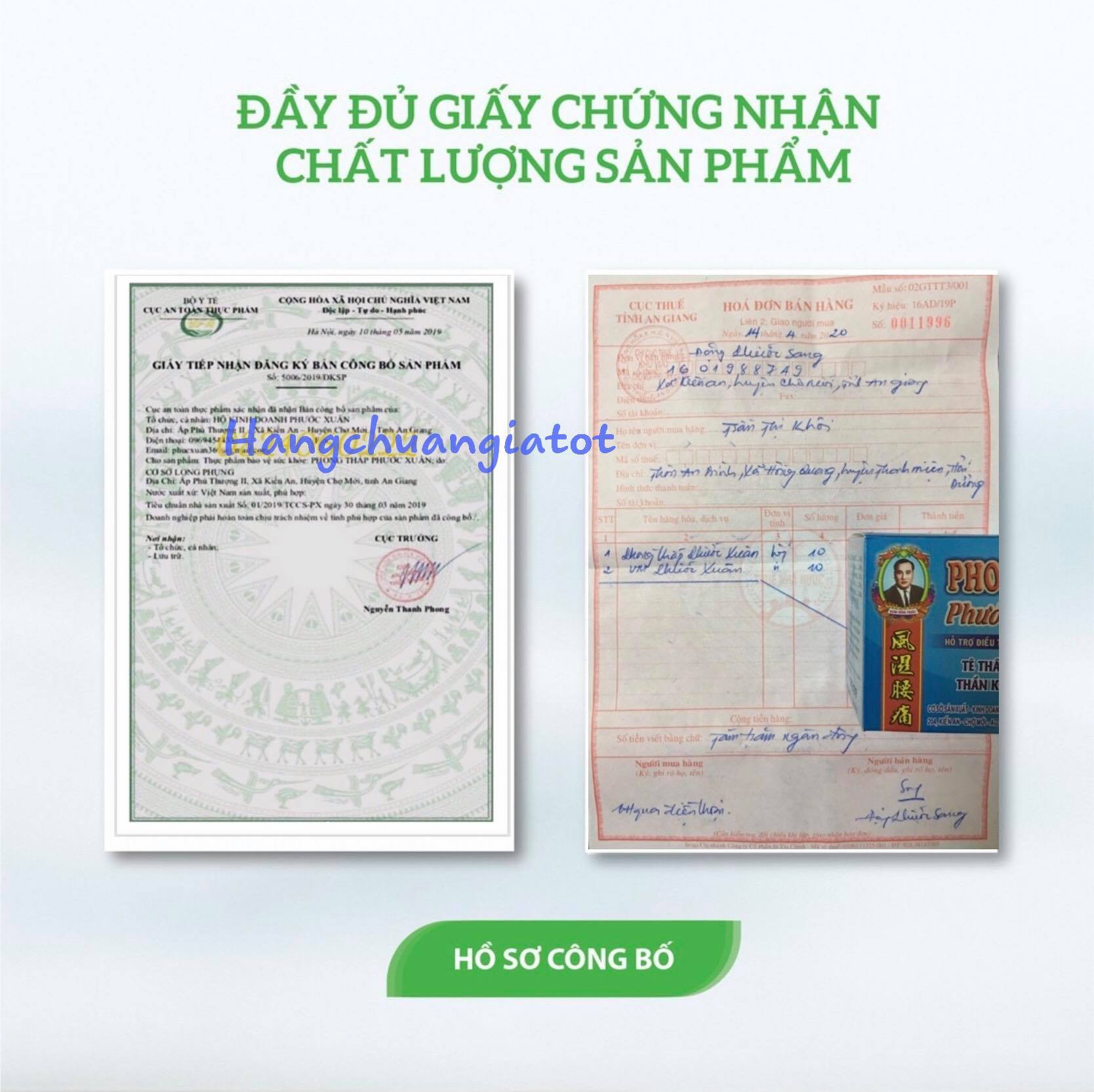 Phong Thấp Phước Xuân ( CAM KẾT HIỆU QUẢ)