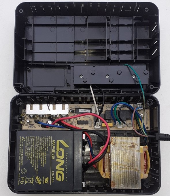 [HCM]CyberPower 600VA - Bộ lưu điện (UPS) 600VA/360W (Like New gồm ắc quy - BH: 12 tháng)