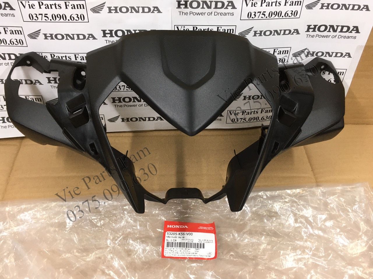 Ốp trước tay lái/ốp đèn pha winner v1, winner đời đầu, winner 150, hàng din honda mới 100%