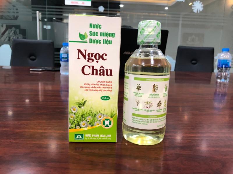 NƯỚC SÚC MIỆNG DƯỢC LIỆU NGỌC CHÂU