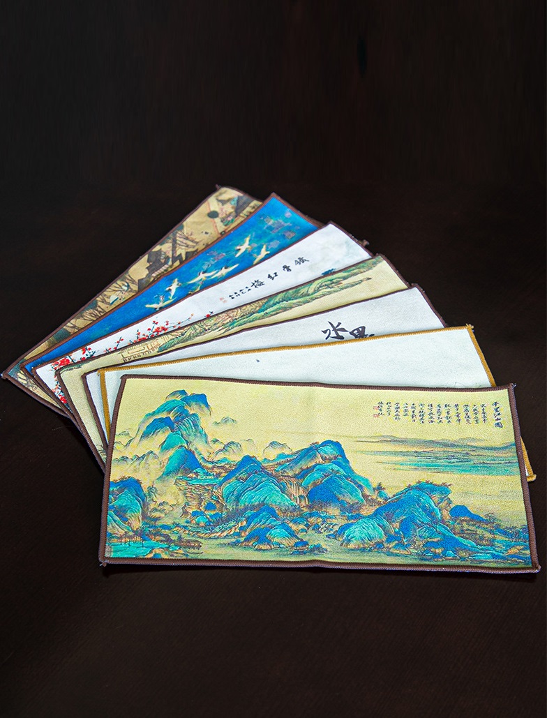 Khăn trải bàn trà đạo 27.5 cm x 15 cm