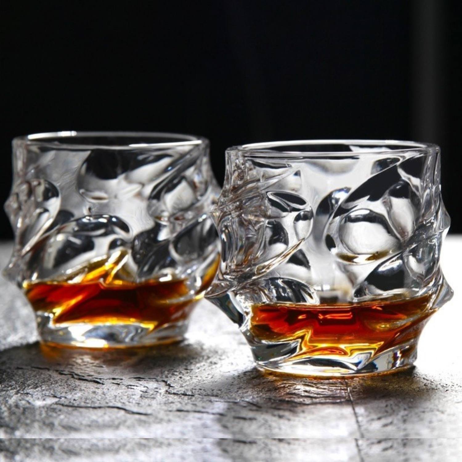 Whisky Thân Xoắn - Ly Thủy Tinh Pha Lê
