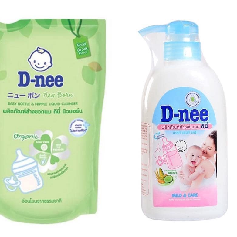 Nước rửa bình sữa dnee ( chai 500ml - túi 600ml )