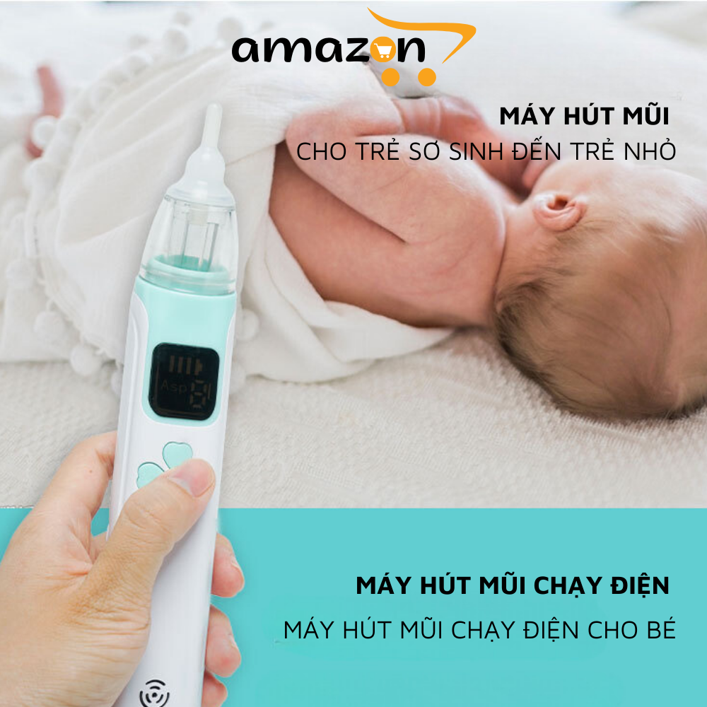 Máy Hút Mũi Thông Minh Cho Bé, Máy Hút Mũi Trẻ Em