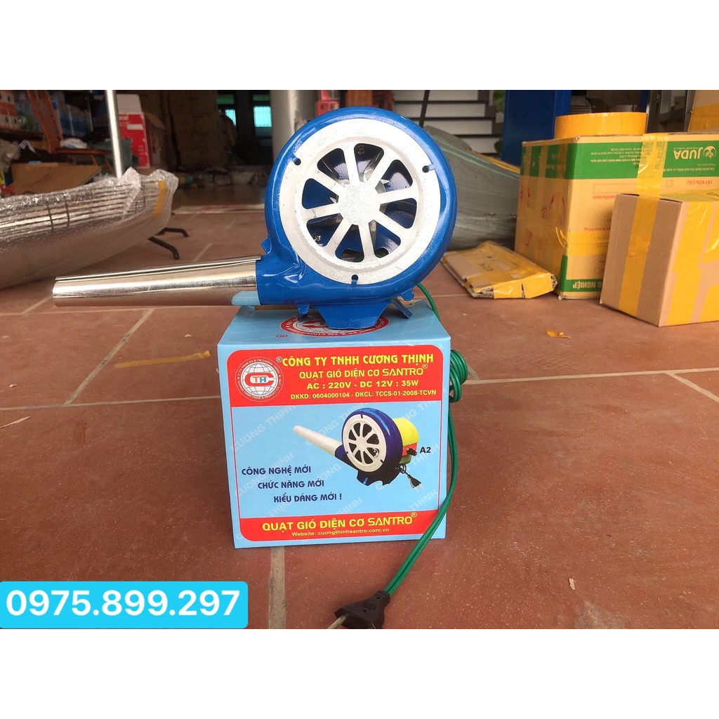 Quạt khò bếp công nghiệp, bễ thổi lửa 35w có chiết áp
