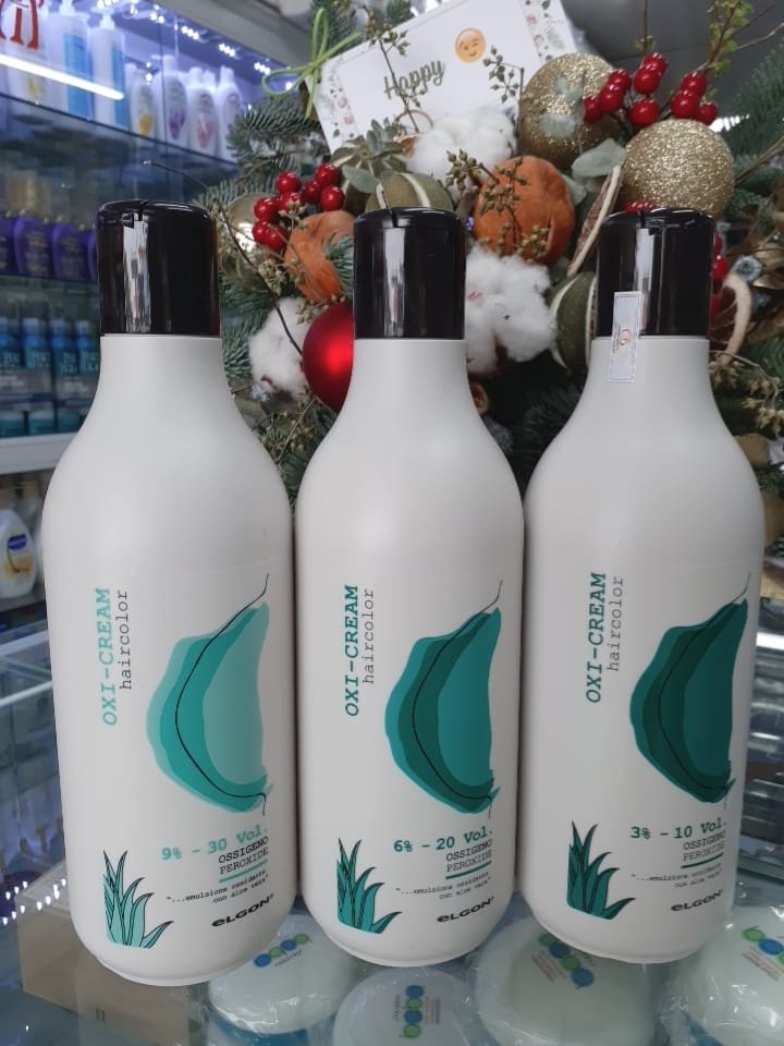 Oxy Elgon Trợ Nhuộm, Tẩy Mở Biểu Bì Tóc - 1000ml