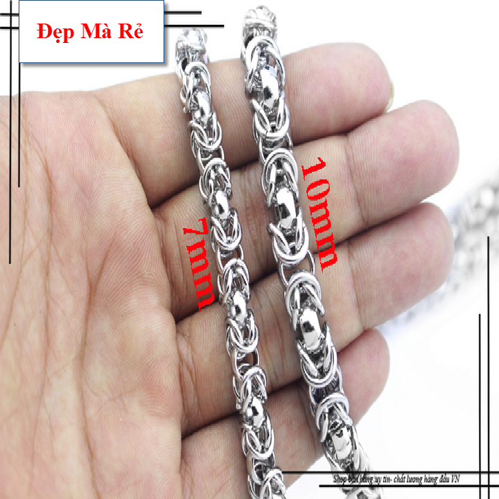 Bangles twisted knitted round titanium for men-commitment 1 Đổi 1 if Black & Steel lightning