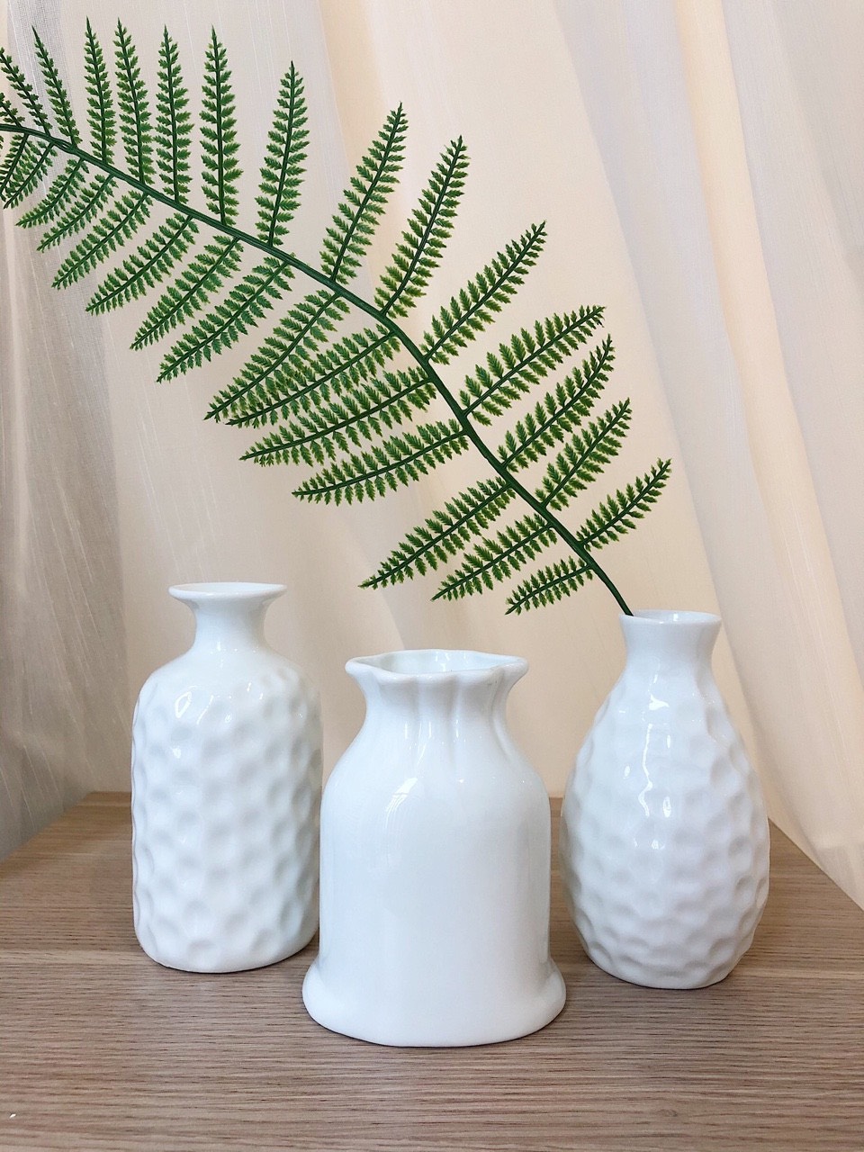 Bình gốm mini decor - Bình gốm Bát Tràng - Bình gốm trang trí