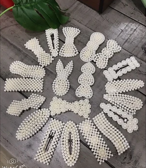 Sét 20 cặp tóc Ngọc trai