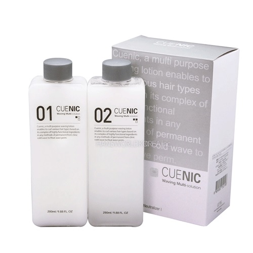 Bộ kem uốn 3 số dành cho tóc Create - CUENIC Waving Multi Solution (280ml x  3) Uốn Tóc Cho Tóc Yếu Và Tóc Khỏe Volumizing Curl Enhancement Hydrating  Mineral Silicon-Free Paraben-Free -