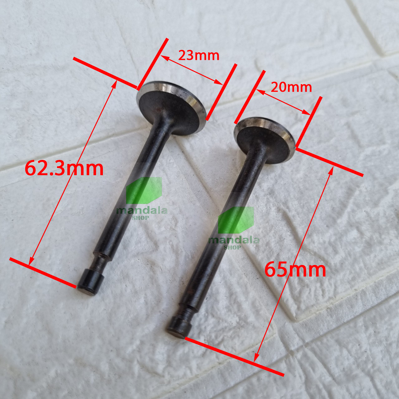 Nấm máy bơm nước 154 - động cơ xăng 154 - cò xupap máy bơm nước, động cơ xăng 154 - 1 bộ 2 chiếc