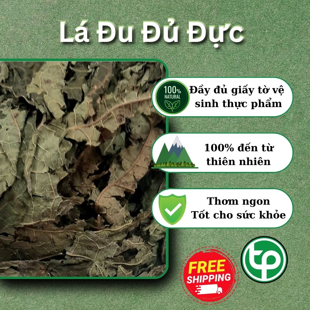 [Hàng mới về] Lá đu đủ đực khô 500g - tấn phát - tốt cho hệ tiêu hoá của bạn