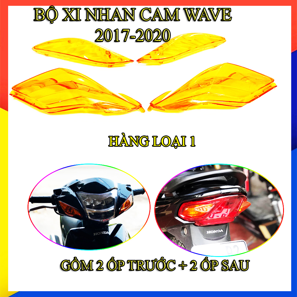 NẮP XINHAN CAM XE WAVE ANPHA 2017-2020 ( GIÁ 2 ĐÔI TRƯỚC VÀ SAU)