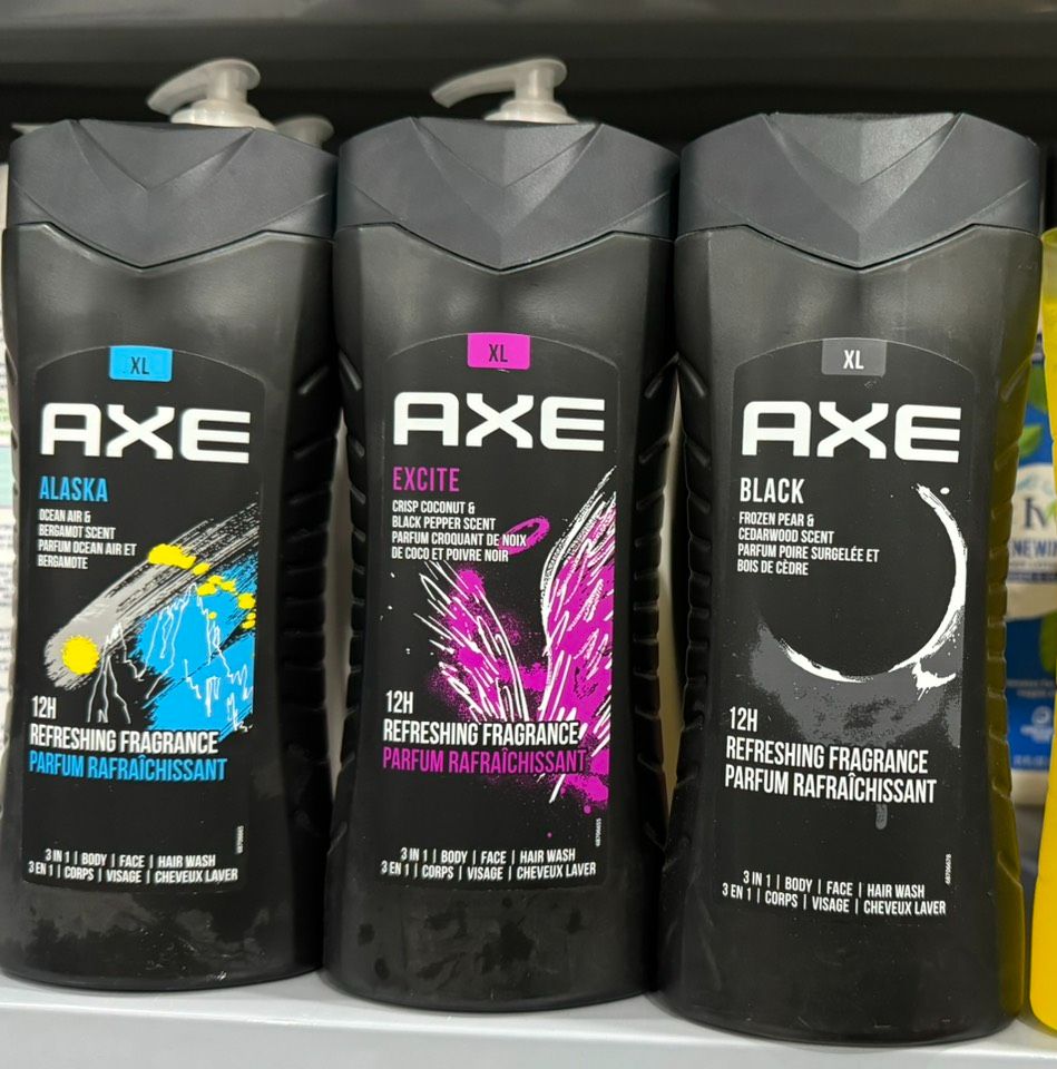 sữa tắm AXE for men 400ml XL - alaska body