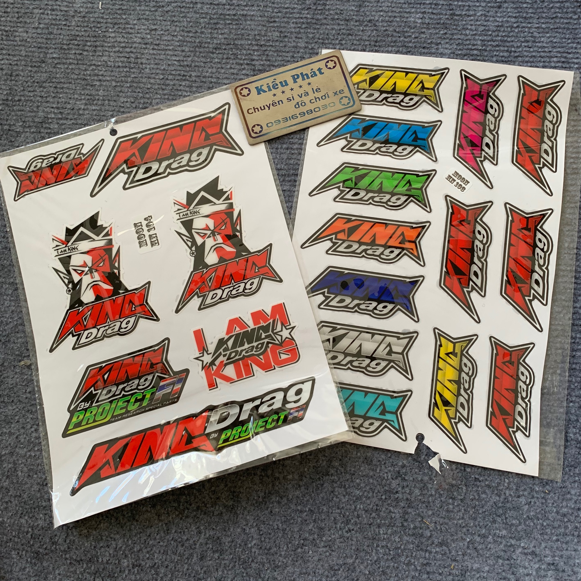 Tem decal KingDrag