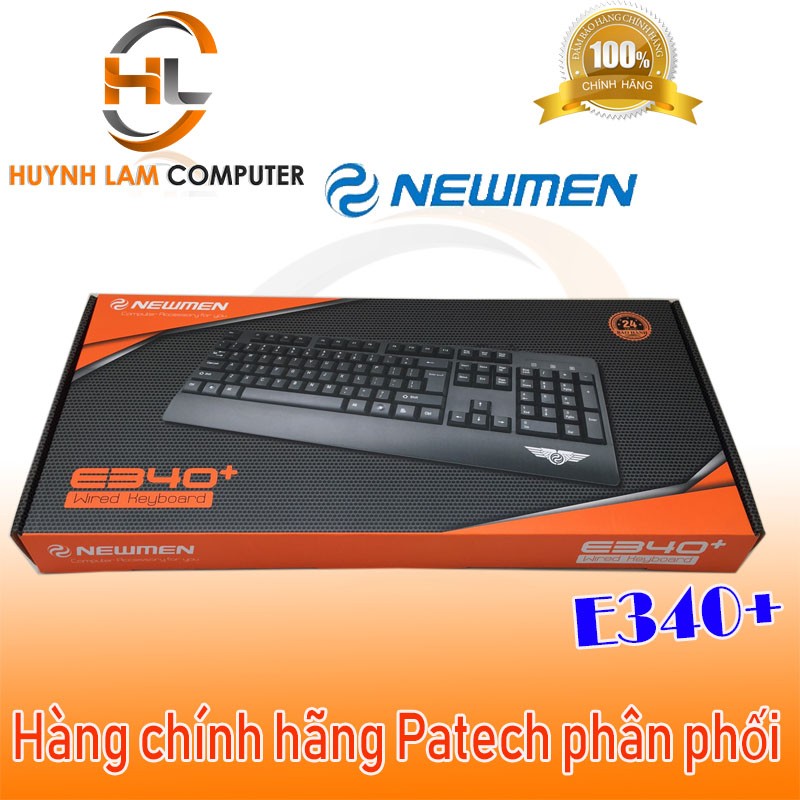 Bàn phím có dây newmen e340 , usb port -