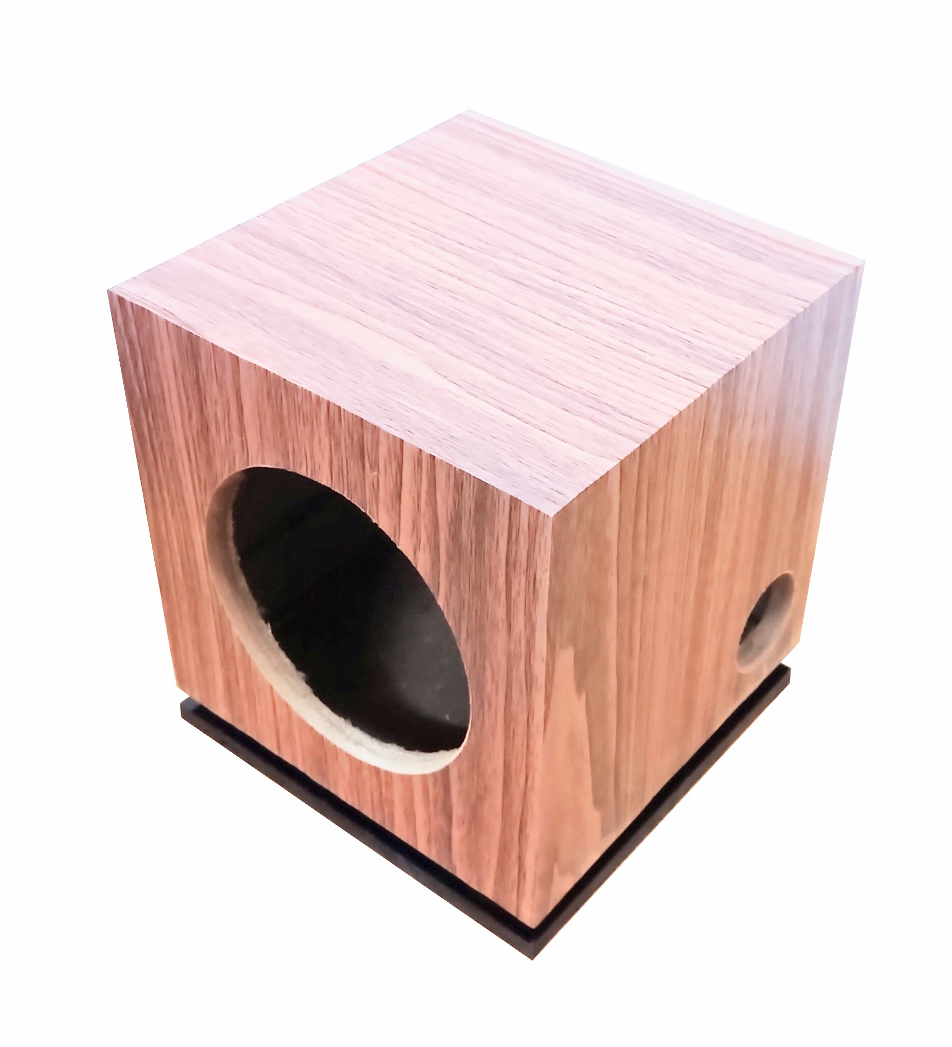 Vỏ thùng loa 10cm dạng sub có đế, dành cho loa 10cm