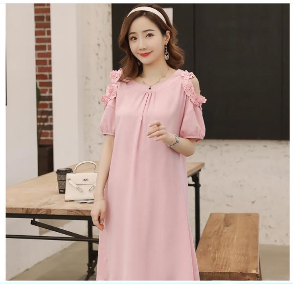 [HCM]ĐẦM BẦU VÁY BẦU CÔNG SỞ KẾT HOA TAY
