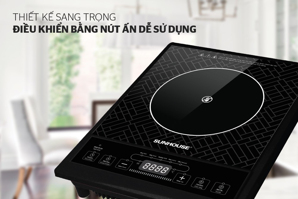 [HCM]Bếp hồng ngoại cơ SUNHOUSE SHD6011