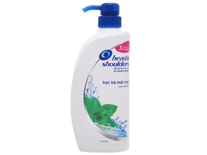 [HCM]Dầu Gội Head & Shoulders Bạc Hà Làm Sạch Gàu 625ml