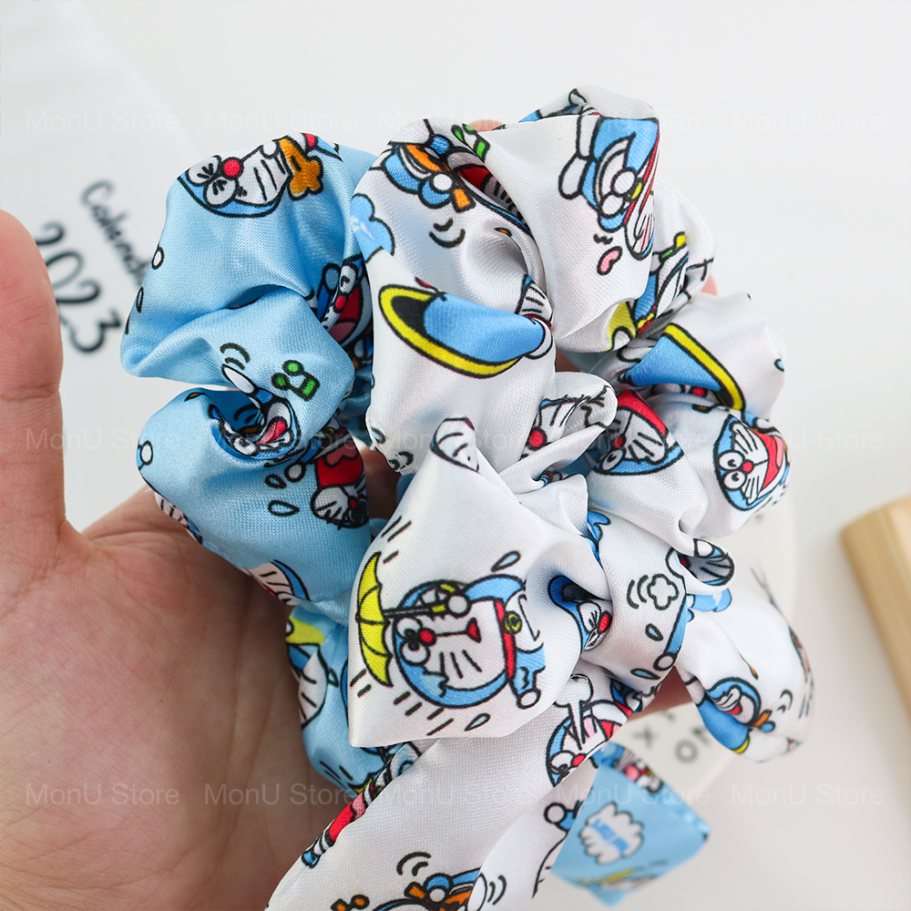 Cột tóc scrunchies tai thỏ hình DORAEMON DOREMON dễ thương cute MON0160