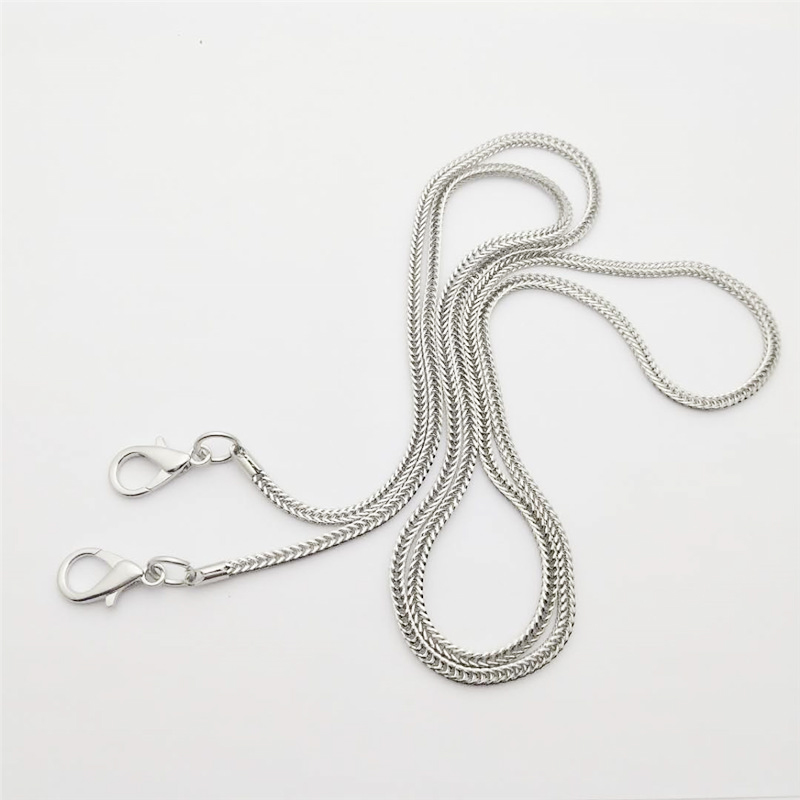 Bag strap shrimp hook chain letters v 4mm New-100style