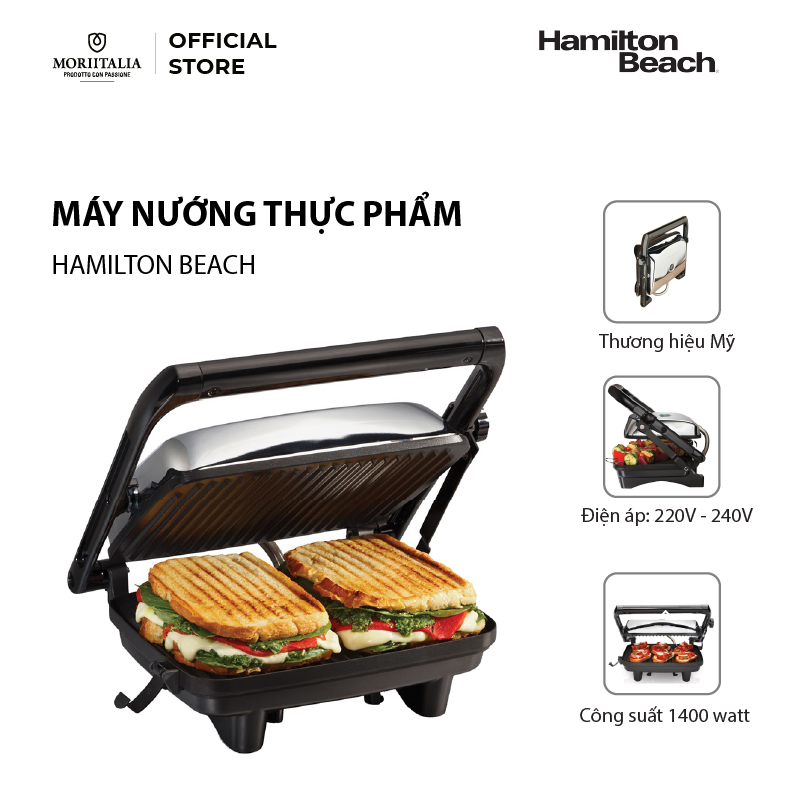 [HCM]Máy Nướng THỰC PHẨM Hamilton Beach - 25460-IN