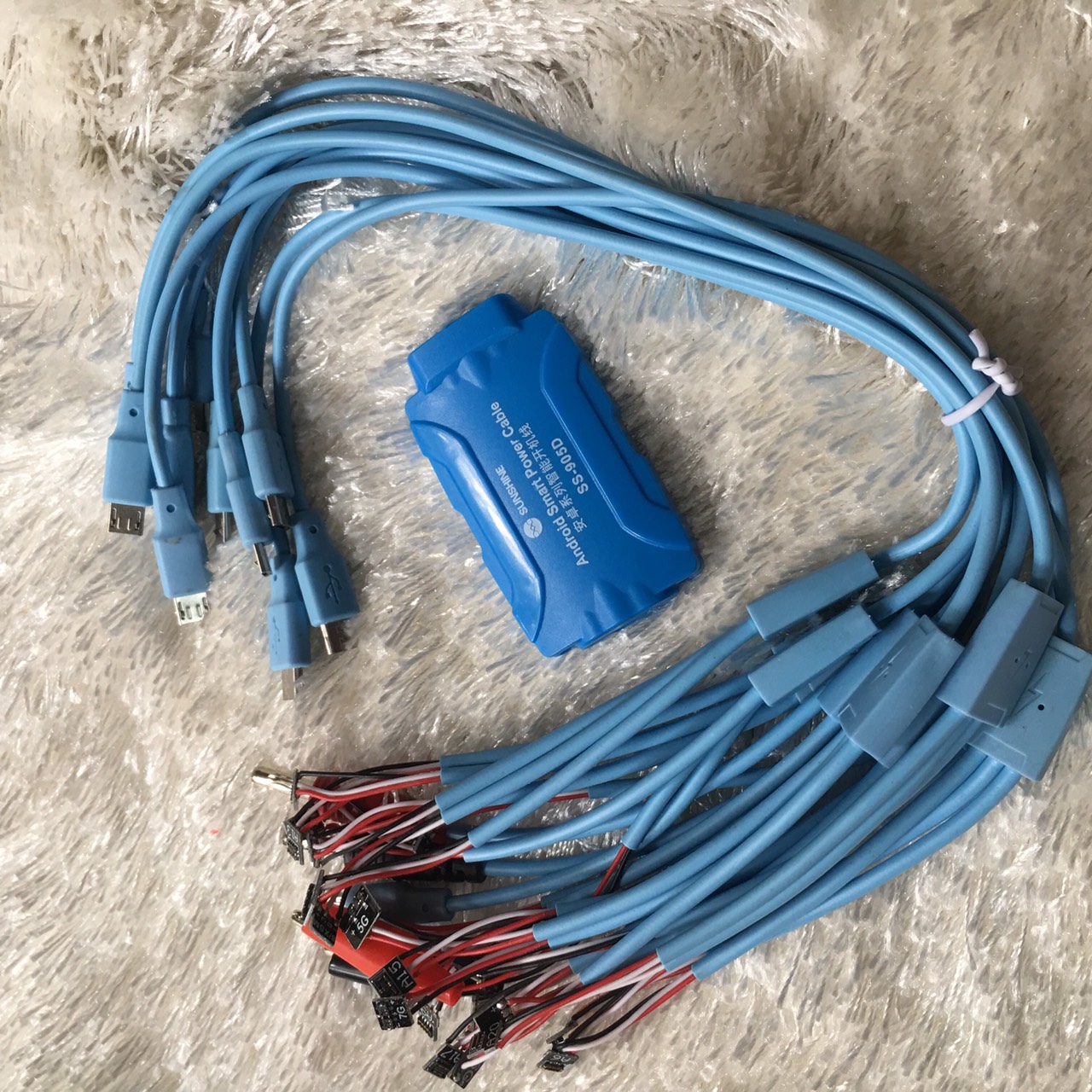 Dây cấp nguồn iphone và android SS905D (Đã có iphone 13 ProMax)